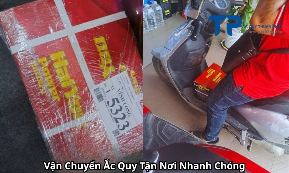 Vận Chuyển Ắc Quy Tận Nơi Nhanh Chóng