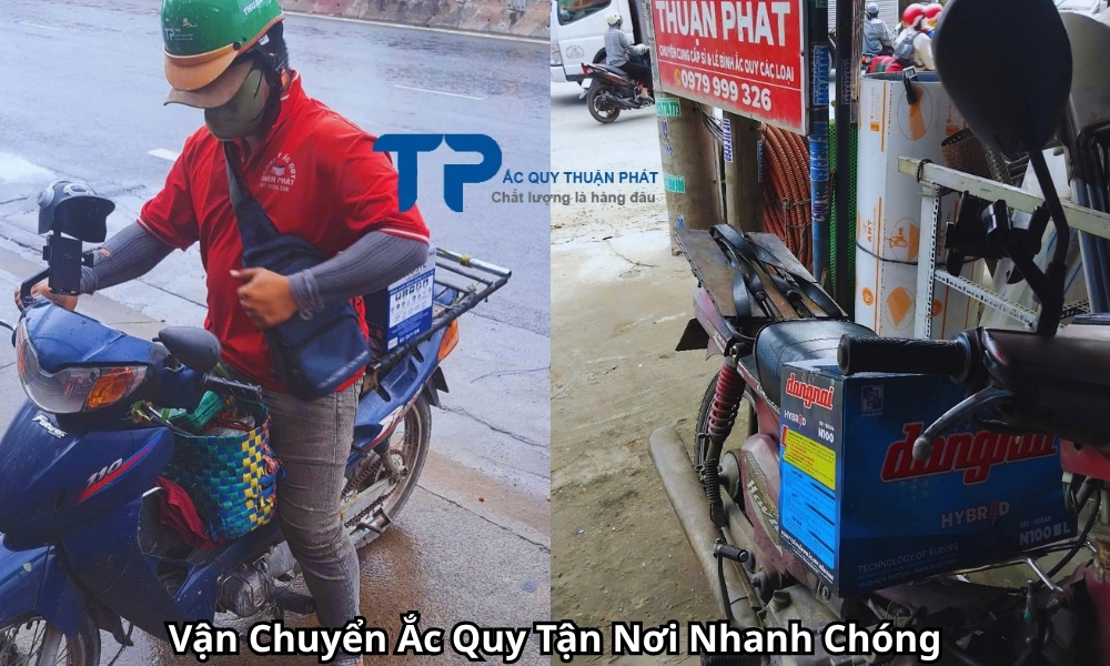 Vận Chuyển Ắc Quy Tận Nơi Nhanh Chóng