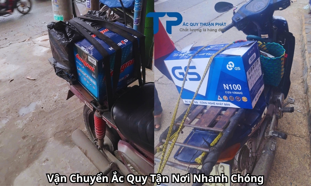 Vận Chuyển Ắc Quy Tận Nơi Nhanh Chóng