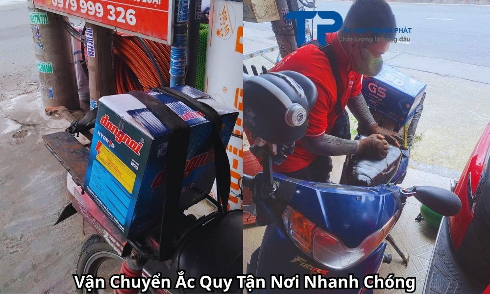 Vận Chuyển Ắc Quy Tận Nơi Nhanh Chóng