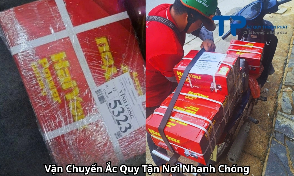 Vận Chuyển Ắc Quy Tận Nơi Nhanh Chóng
