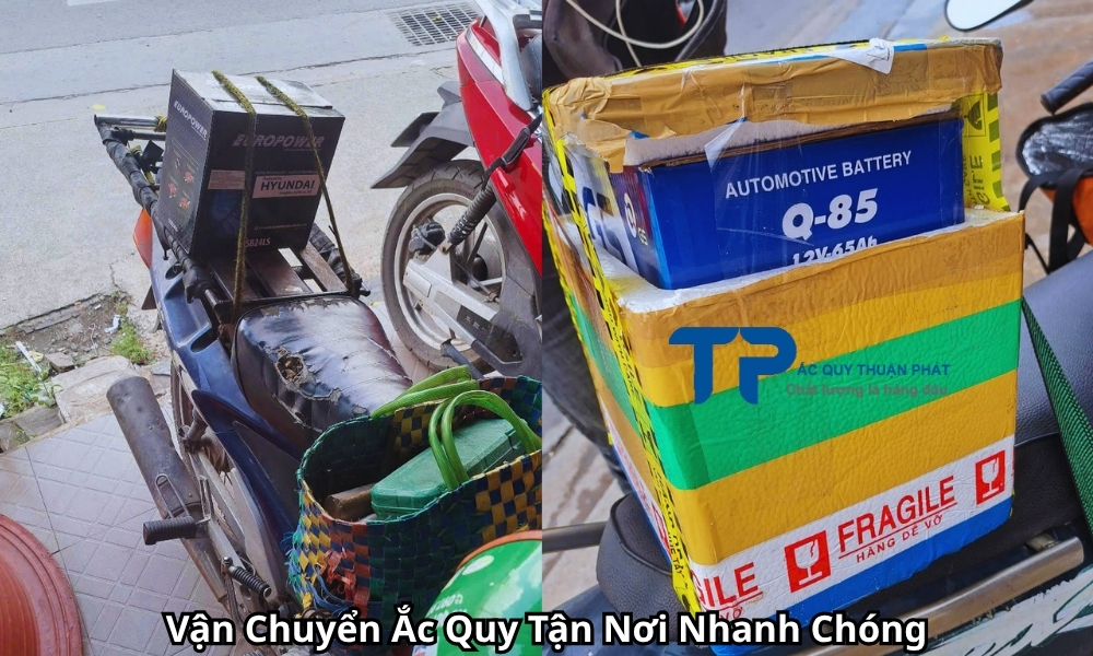 Vận Chuyển Ắc Quy Tận Nơi Nhanh Chóng