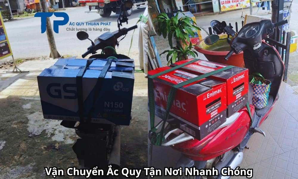 Vận Chuyển Ắc Quy Tận Nơi Nhanh Chóng