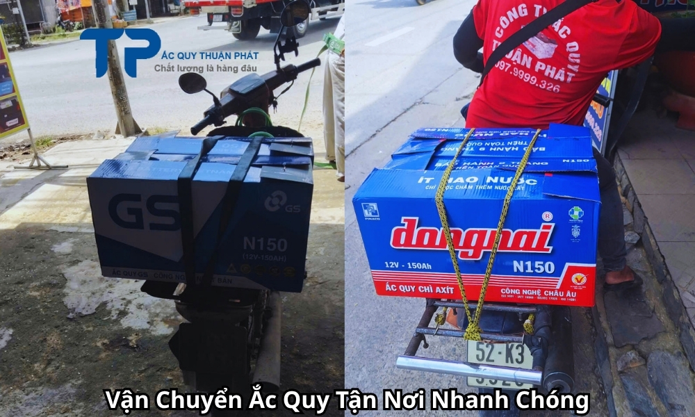 Vận Chuyển Ắc Quy Tận Nơi Nhanh Chóng