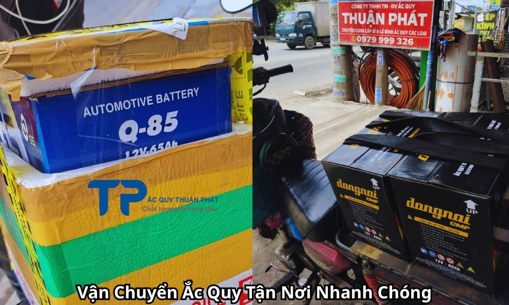 Vận Chuyển Ắc Quy Tận Nơi Nhanh Chóng