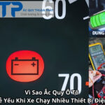 Vì Sao Ắc Quy Ô Tô Dễ Yếu Khi Xe Chạy Nhiều Thiết Bị Điện?