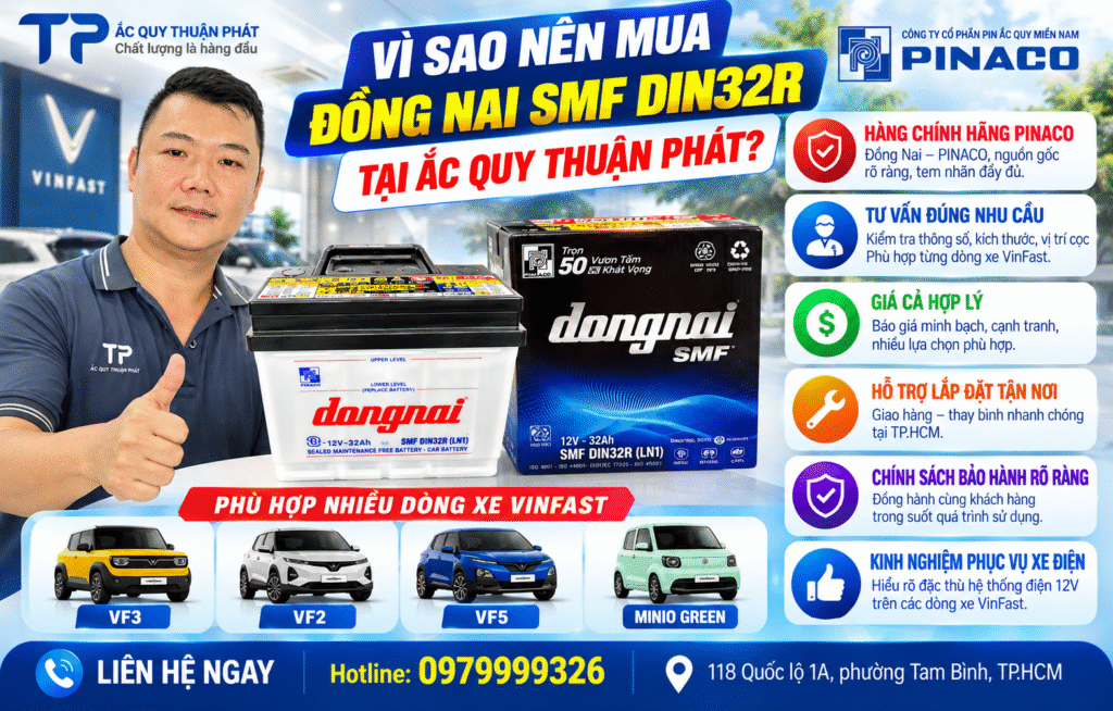Vì sao mua Đồng Nai Din32R tại Thuận Phát