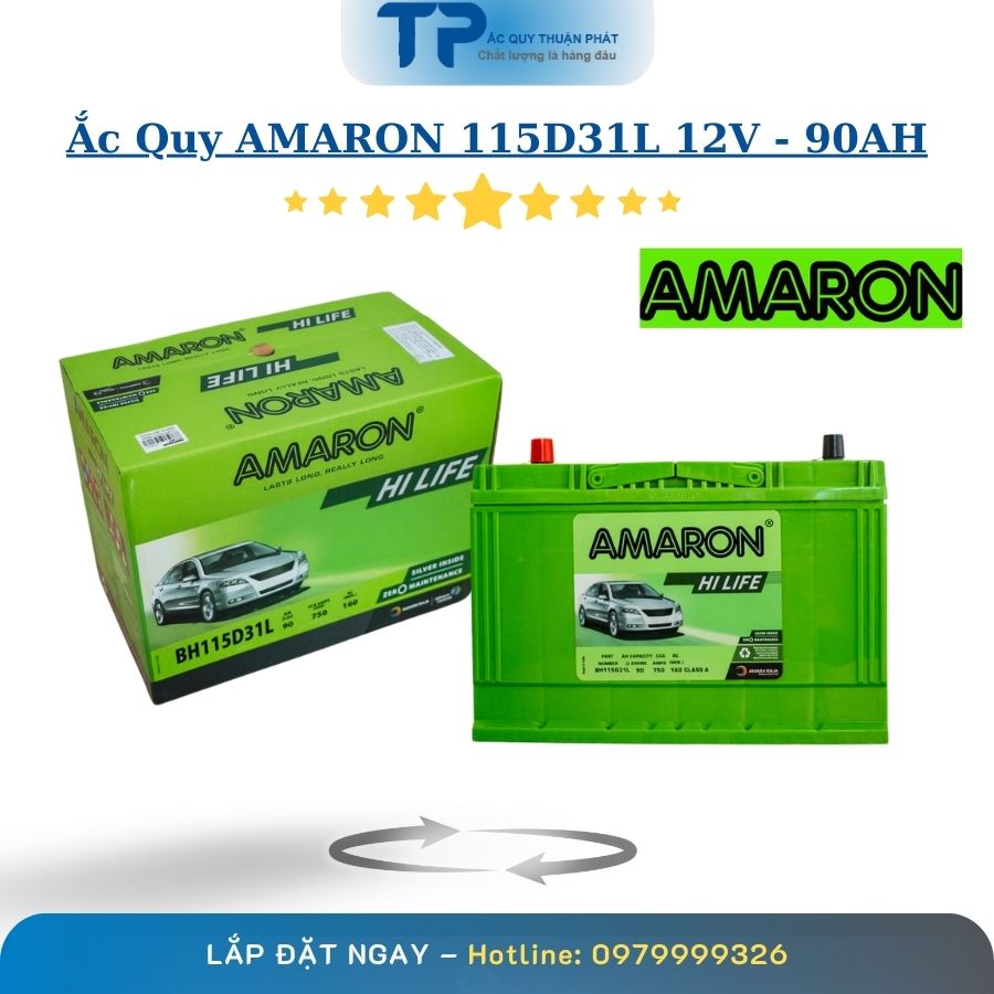 Ắc Quy AMARON 115D31L 12V - 90AH