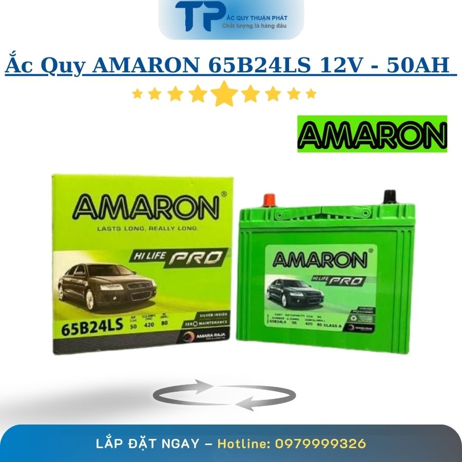 Ắc Quy AMARON 65B24LS 12V - 50AH