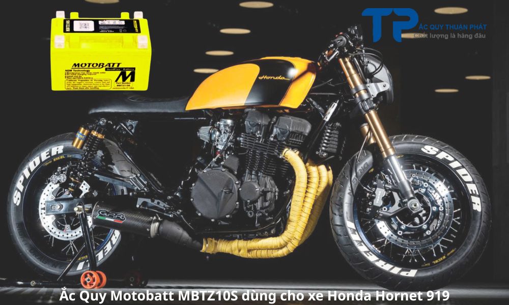 Ắc Quy Motobatt MBTZ10S dùng cho xe Honda Hornet 919