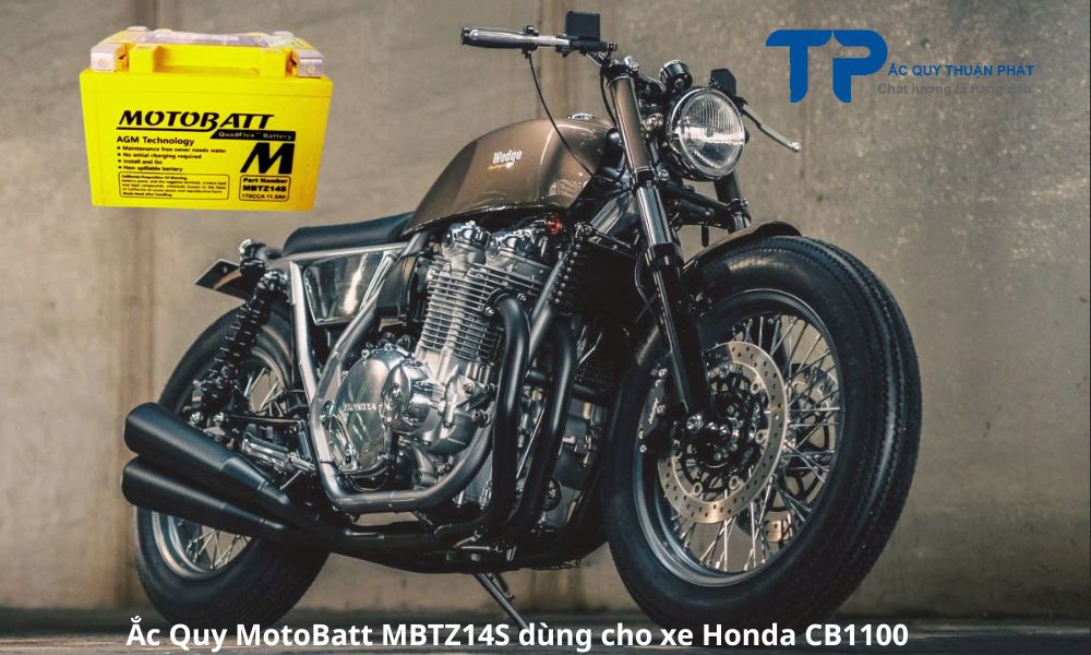 Ắc Quy MotoBatt MBTZ14S dùng cho xe Honda CB1100