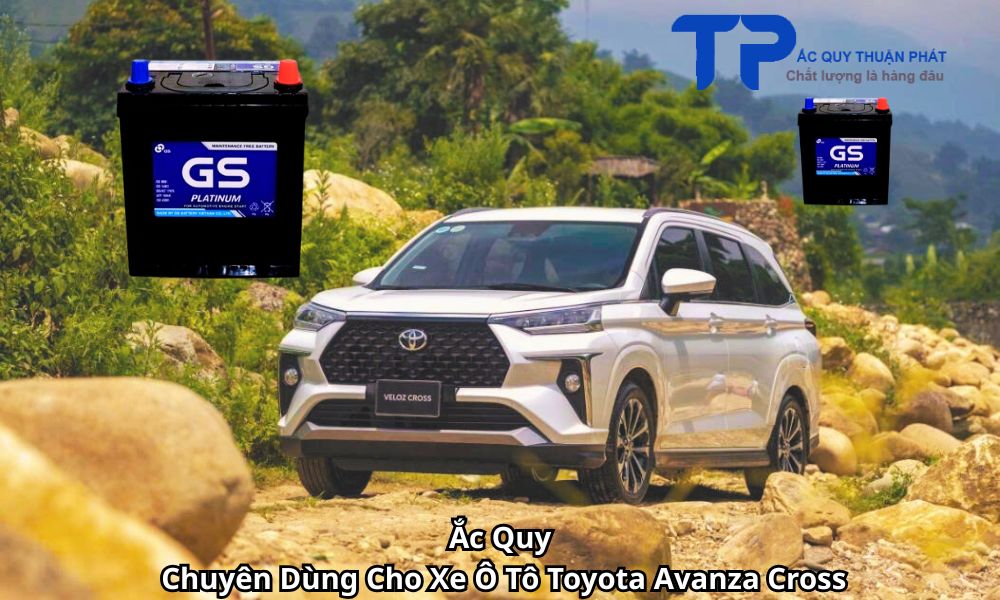 Ắc Quy Chuyên Dùng Cho Xe Ô Tô Toyota Avanza Cross