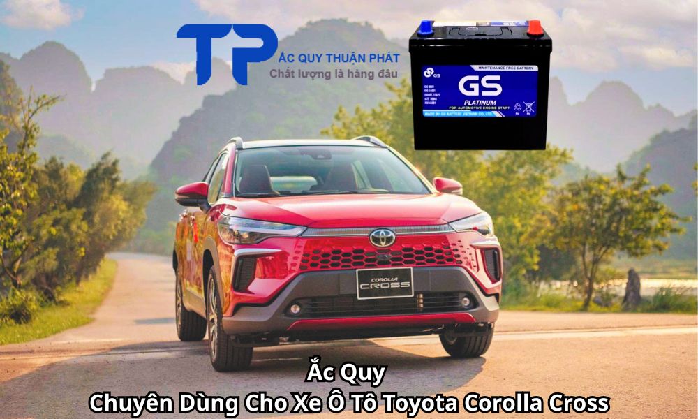 Ắc Quy Chuyên Dùng Cho Xe Ô Tô Toyota Corolla Cross