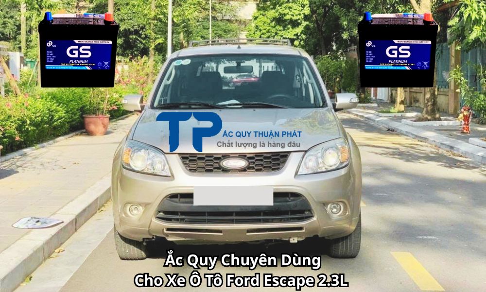Ắc Quy Chuyên Dùng Cho Xe Ô Tô Ford Escape 2.3L