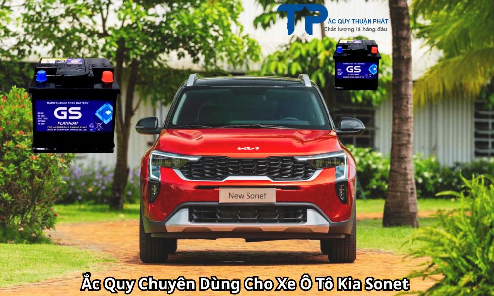 Ắc Quy Chuyên Dùng Cho Xe Ô Tô Kia Sonet