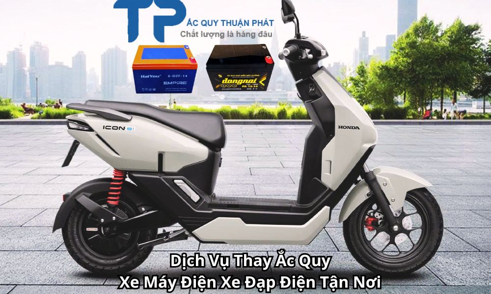 Dịch Vụ Thay Ắc Quy Xe Máy Điện Xe Đạp Điện Tận Nơi
