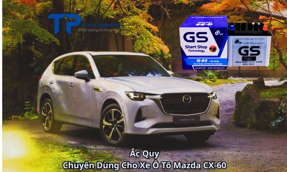 Ắc Quy Chuyên Dùng Cho Xe Ô Tô Mazda CX-60