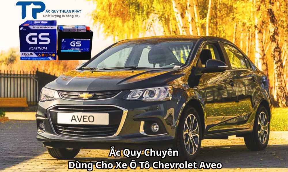 Ắc Quy Chuyên Dùng Cho Xe Ô Tô Chevrolet Aveo