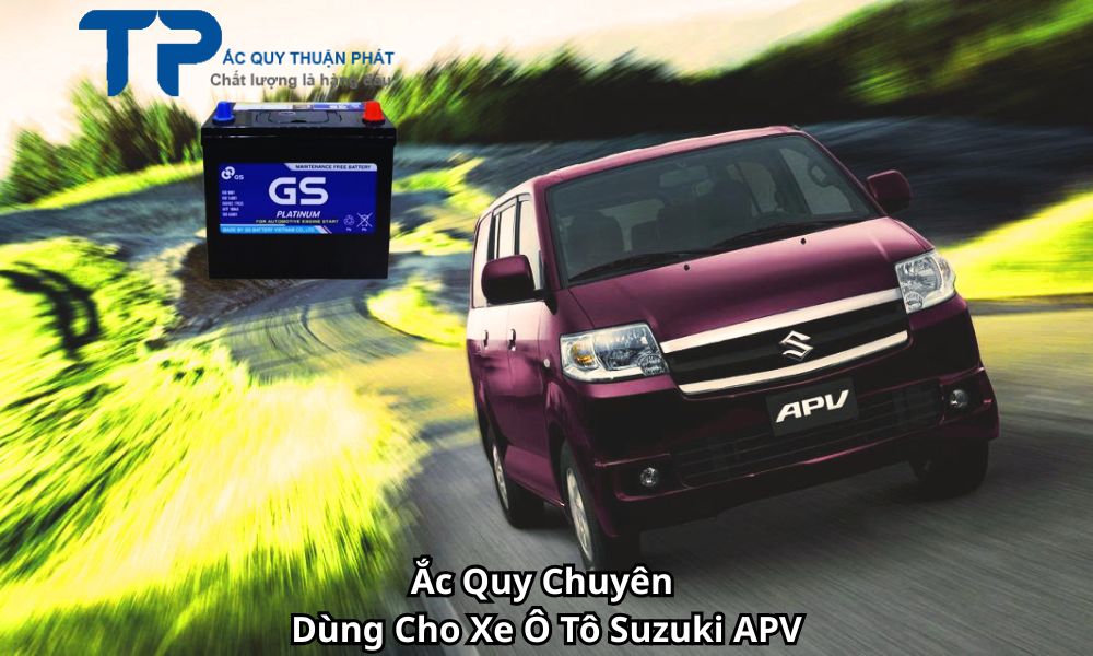 Ắc Quy Chuyên Dùng Cho Xe Ô Tô Suzuki APV
