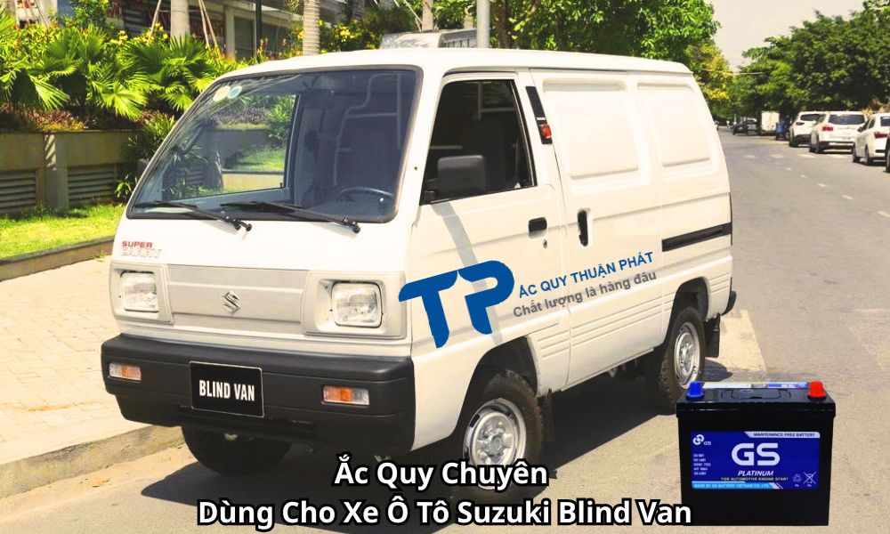 Ắc Quy Chuyên Dùng Cho Xe Ô Tô Suzuki Blind Van