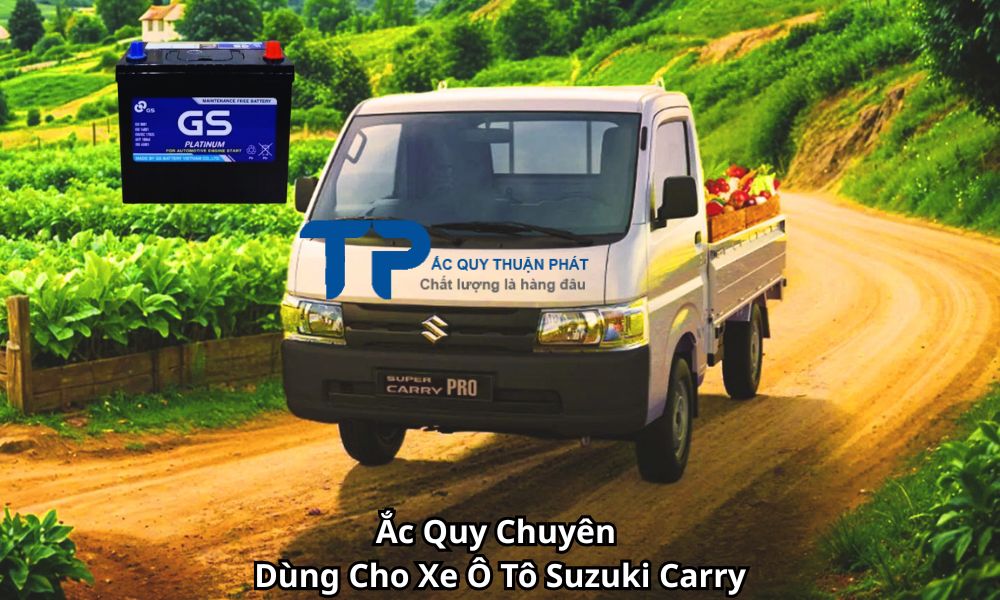 Ắc Quy Chuyên Dùng Cho Xe Ô Tô Suzuki Carry
