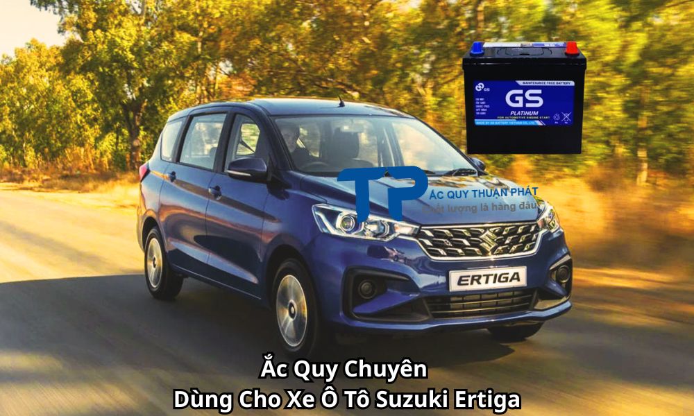 Ắc Quy Chuyên Dùng Cho Xe Ô Tô Suzuki Ertiga