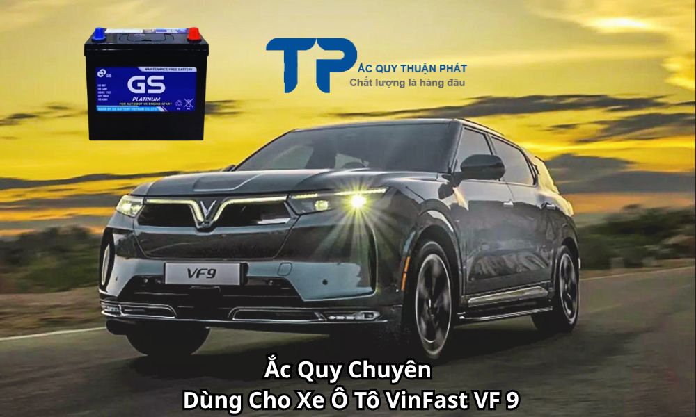 Ắc Quy Chuyên Dùng Cho Xe Ô Tô VinFast VF 9