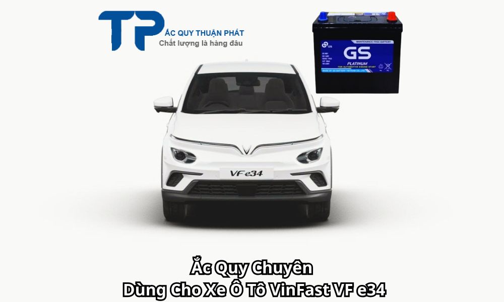 Ắc Quy Chuyên Dùng Cho Xe Ô Tô VinFast VF e34