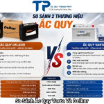 So Sánh Ắc Quy Varta Và Delkor