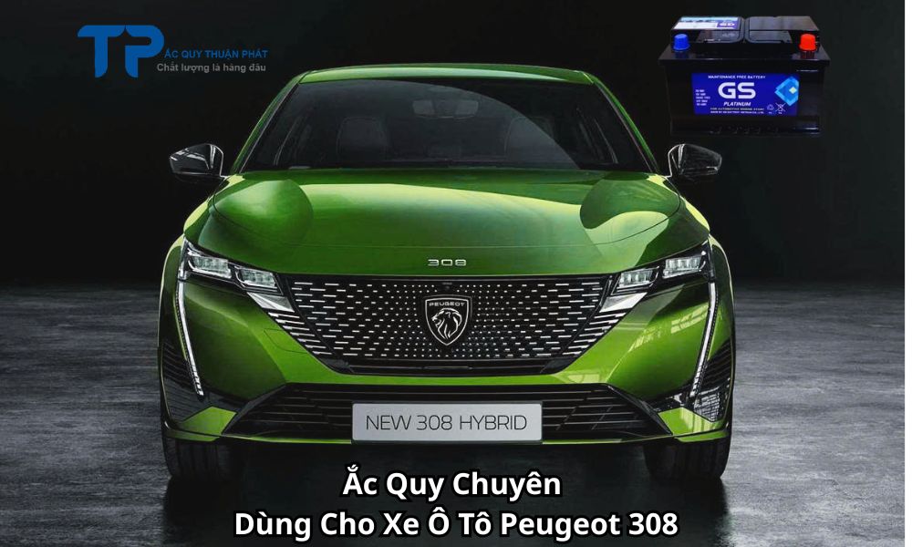 Ắc Quy Chuyên Dùng Cho Xe Ô Tô Peugeot 308
