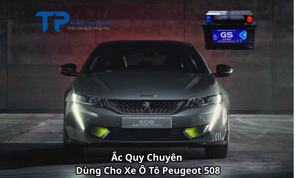 Ắc Quy Chuyên Dùng Cho Xe Ô Tô Peugeot 508