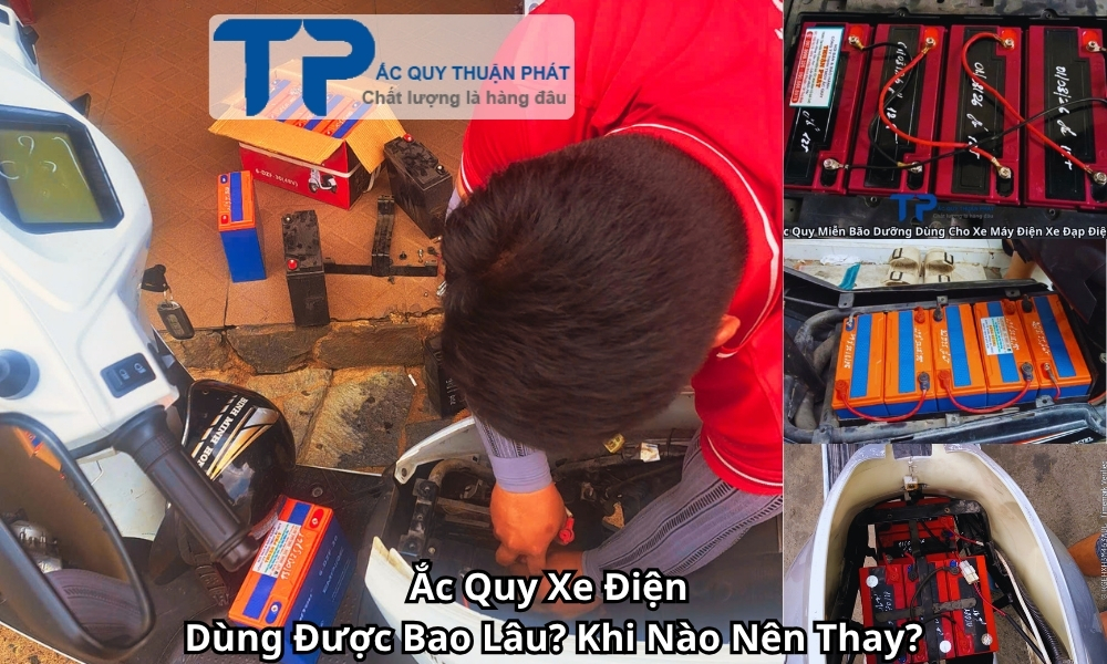 Ắc Quy Xe Điện Dùng Được Bao Lâu? Khi Nào Nên Thay?